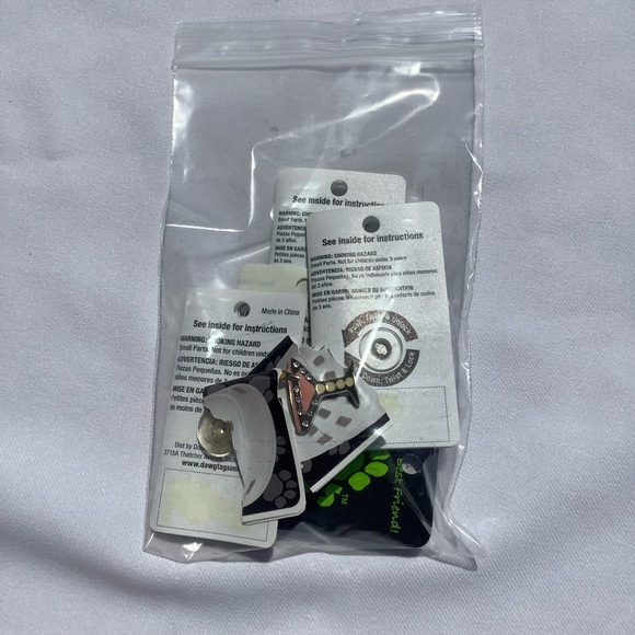 Dawg Tags Red Rhinestone Diamonds Crystals - Picture 5 of 8